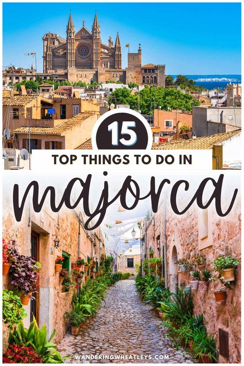 The 15 Best Things to do in Majorca, Spain via @wanderingwheatleys Palma Majorca Spain, Food Spain, Things To Do In Spain, Backpacking Spain, Majorca Spain, Spain Holiday, Spain Itinerary, Spain Food, Spain Travel Guide