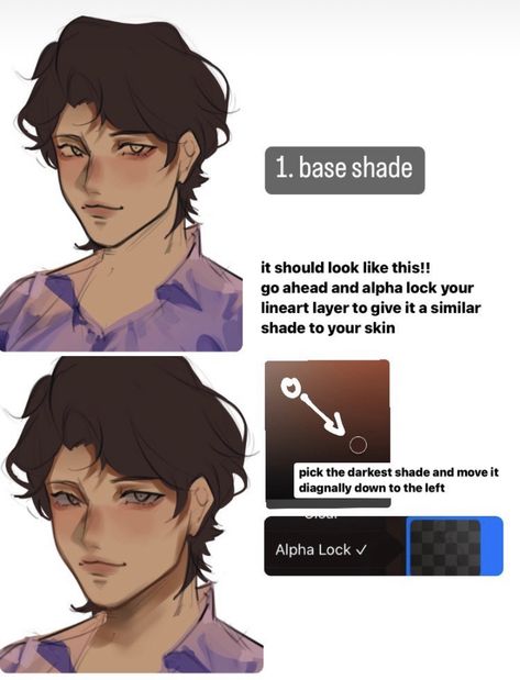 Pillow Shading Art, Webtoon Art Style Tutorial, Pillow Shading, Cel Shading Art, How To Shade Skin, Skin Rendering Tutorial, Digital Art Tips, Digital Painting Techniques, Art Advice