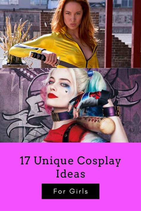 17 GREATEST Cosplay Ideas For Girls (Easy Female Cosplay Ideas)  Discover a unique array of cool Cosplay Ideas for girls here in our collection of the BEST handpicked female Cosplay Costume Ideas. Check Them Out Today! Popular Cosplay Ideas, Cosplay Women Costumes, Comicon Costume Women Cosplay, Best Cosplay Ideas, Women’s Cosplay Ideas, 2024 Cosplay Ideas, Cosplay Characters For Women, Fun Cosplay Ideas, Womens Cosplay Ideas