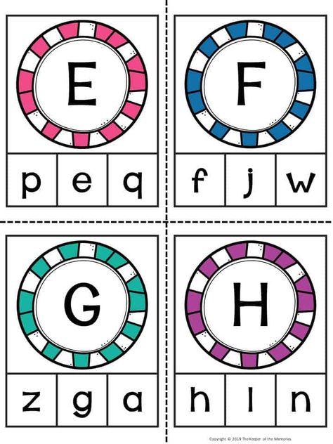 Literacy And Numeracy Activities, Math For Toddlers, Alphabet Clip Cards, Preschool Steam, Seasons Preschool, Letter B Worksheets, Numeracy Activities, Alphabet Activity, Homeschooling Preschool