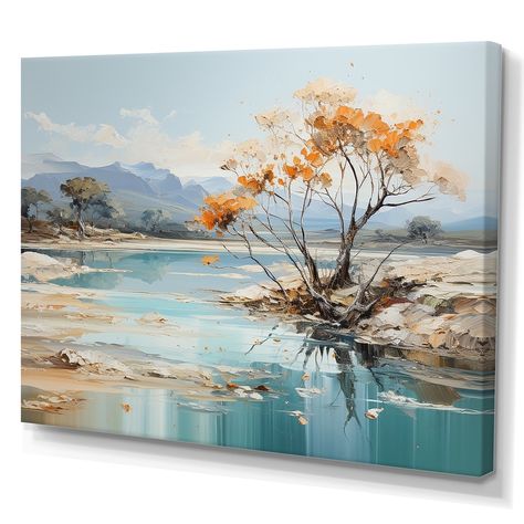 Canvas painting landscape