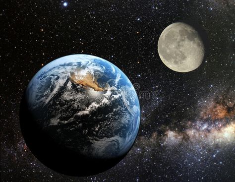 Earth and moon view from the space. Earth and moon from space at night , #SPONSORED, #moon, #Earth, #view, #night, #space #ad Moon From Space, Fantasy Edit, Homemade Gift Bags, Moon View, Moon And Earth, Moon Earth, Earth View, Earth Illustration, About Earth