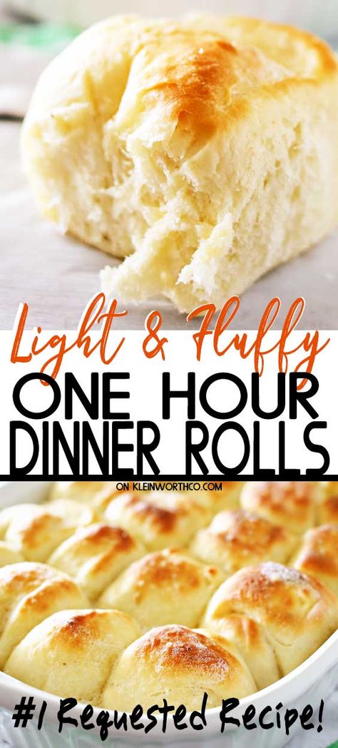 Dinner Rolls No Mixer, One Hour Dinner Rolls, Hot Roll Recipe, Specialty Breads, Types Of Breads, Soft Dinner Rolls, Dinner Rolls Easy, Easy Yeast Rolls, Yeast Rolls Recipe