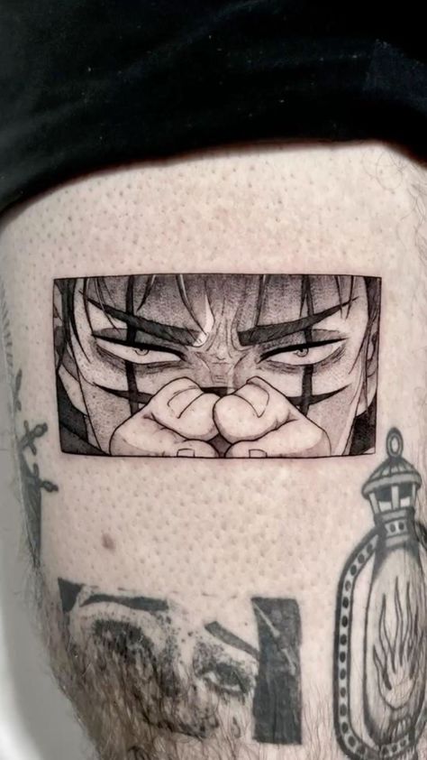 Choso Tattoo Jjk, Chose Tattoo Jjk, Choso Tattoo Idea, Chose Tattoo, Jjk Matching Tattoos, Choso Jjk Tattoo, Choso Tattoo Art, Jujitsu Kaisen Tattoo Designs, Toji Tattoo