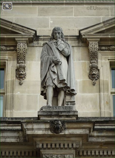 Reformed Theology Quotes, Theology Quotes, Musee Du Louvre, Mental Models, Blaise Pascal, Black Plague, French Sculptor, Reformed Theology, Paris Images