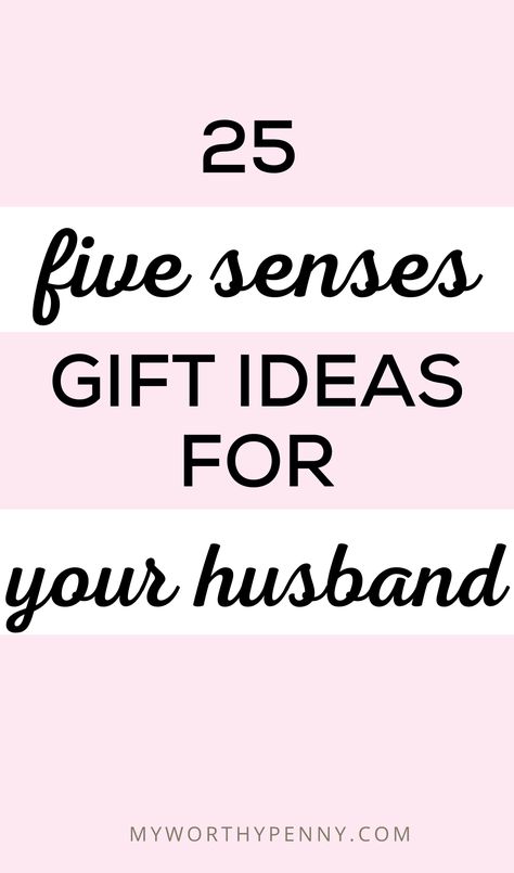 Touch Gifts For Him Ideas, Gifts For 5 Senses For Him, Homemade Gift Ideas For Husband, 5 Sense Gifts For Boyfriend, 5 Scenes Gifts For Him, Mens 5 Senses Gift Ideas, The Senses Gift For Him, 5 Senses Gift For Men, Senses Gifts For Boyfriend