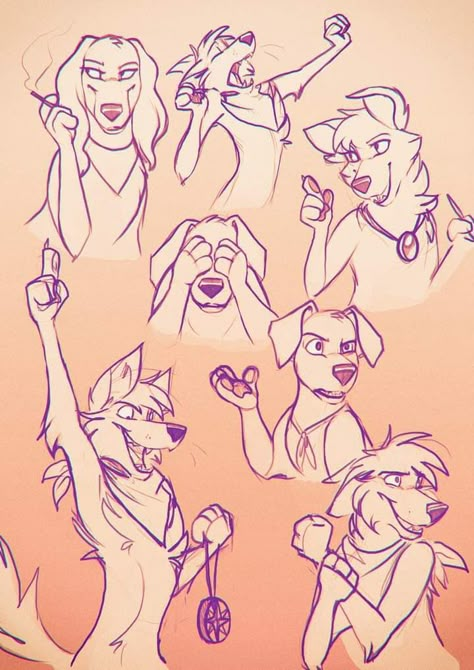 Dogs Character Design, Cartoon Animal Drawings, Anthro Character Design, Dogs Animated, Wolf Movie, Canine Drawing, Cartoon Dogs, Dog Animation, Dog Sketch