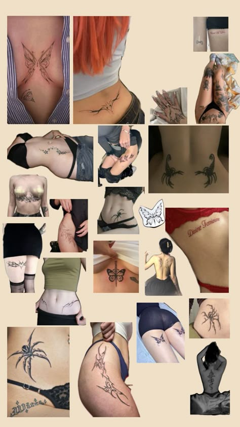 Tattoo Cute Hidden Tattoos For Women, Where To Hide Tattoos, Small Hidden Tattoos Placement, Places To Hide A Tattoo, Hide Tattoo Placement, Hideable Tattoos Placement, Hideable Tattoos, Female Tattoo Placement, Secret Tattoo Placement