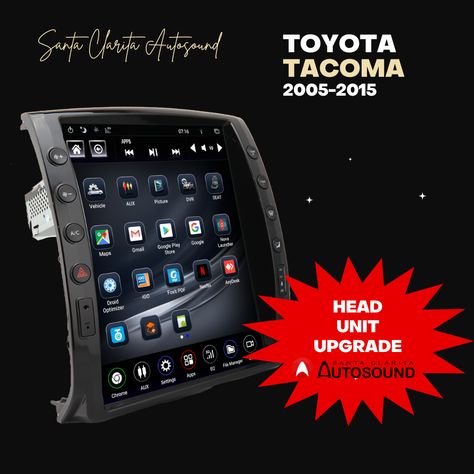 Why upgrade your Toyota Tacoma audio head unit in the first place? #Toyota #Tacoma #bestmusic 3rd Gen Toyota Tacoma Mods, Custom Toyota Tacoma, 2nd Gen Tacoma, Toyota Tacoma Interior, 2013 Tacoma, Toyota Tacoma Lifted, Tacoma 2007, Tacoma Wheels, Tacoma Headlights