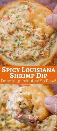 We loved this Spicy Louisiana Shrimp Dip so much we made it twice in the last week! Camping Dip Recipes Cold, Welcome Food Ideas, Newyears Appetizers Appetizer Ideas, Cheat Meal Ideas Dinners, Dips Without Mayonnaise, Captain Rodneys Boucan Glaze Recipes, Appetizer Sweet Desserts, Cajun Cheese Ball, Recipes For Brunch Party