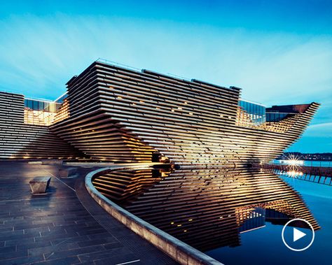 kengo kuma chosen to complete V&A dundee project in scotland Eden Design, Kengo Kuma, First Prize, Grafic Design, Design Research, Dundee, Facade House, Design Museum, A Design