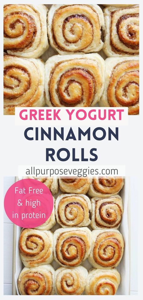 Protein Cinnamon Rolls, Recipes Banana Bread, Bread Recipes Easy, Easy Bread Recipe, Healthy Cinnamon Rolls, Rolls Easy, Protein Baking, High Protein Desserts, Cinnamon Rolls Easy