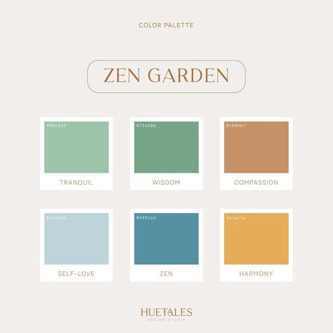 Color Palette - Zen Garden . . . . . . #colorpalette #color #art #blue #design #graphicdesign #colorinspiration #illustration… | Instagram Meditation Colour Palette, Japanese Garden Color Palette, Zen Garden Color Palette, Zen Colour Palette, Color Palette For Business, Studio Color Palette, Zen Color Palette, Zen Colors, Color Design Inspiration