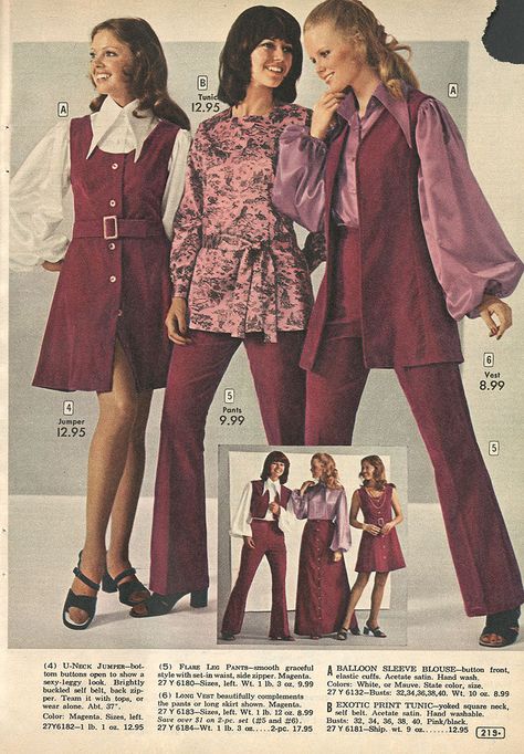 Aldens catalog 70s 70s Fashion Magazine, Decades Fashion, Decades Of Fashion, Fashion Decades, 60s 70s Fashion, 60s And 70s Fashion, 70s Inspired Fashion, 70s Outfits, Seventies Fashion