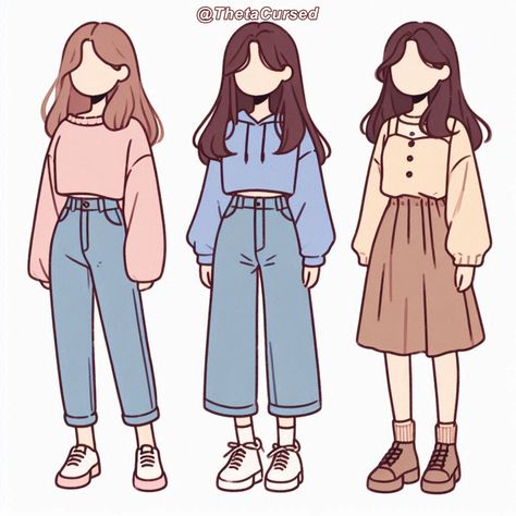 Cartoon Clothes Drawing Outfits, Lainey Molnar, Drawings Of Clothes, Paper Outfits, Winter Dress Outfit, Woman Outfit Ideas, Clothes Cartoon, Fashion Design Template, Art Outfits