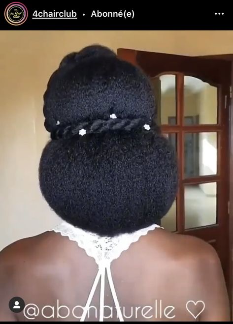 Bulb Hairstyles, Afro Wedding Hairstyles, Brides Hairstyles, Natural Hair Wedding, Black Brides, Cabello Afro Natural, Natural Wedding Hairstyles, Natural Hair Bun Styles, Hair Bride