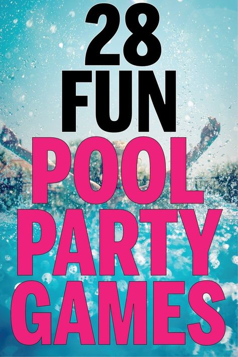 28 Fun Swimming Pool Games for All Ages #water #kidsactivities #summerfun #games. Go for more info 👉https://whispers-in-the-wind.com/top-pool-games-for-kids-fun-and-exciting-water-activities/?kids38 Adult Pool Party Games, Pool Games For Teens, Pool Games Kids, Pool Games To Play, Pool Party Activities, Fun Pool Games, Pool Party Adults, Swimming Games, Swimming Pool Games