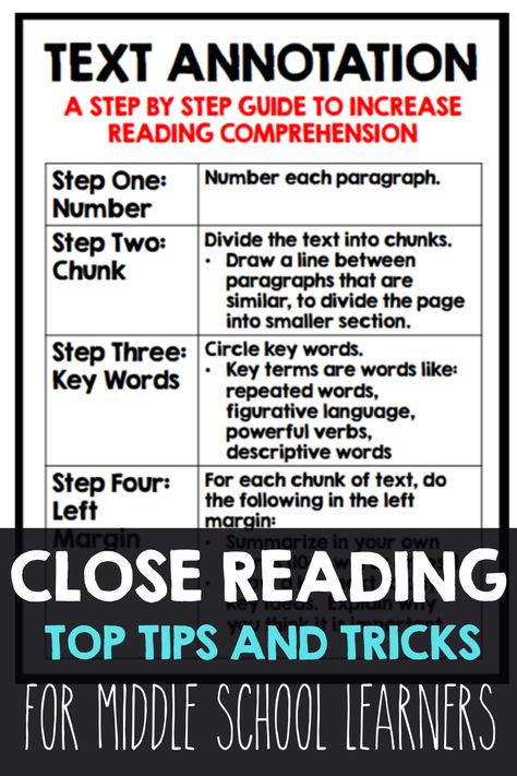 Reading Comprehension Tips And Tricks, Staar Reading Strategies, Critical Reading Strategies, Dylan Wong, Intermediate Reading, Test Prep Strategies, Educational Therapy, Learning Hacks, One Pagers