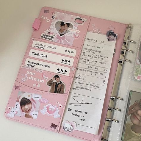 Kpop Pc Binder Filler, Pc Binder Deco, Photocard Binder Deco, Kpop A5 Binder, Missing Photocard Filler, Binder Ideas Aesthetic, Kpop Pc Binder, Binder Decoration Ideas, Photocard Binder Cover