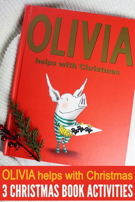 Christmas Book Activities: Olivia Helps with Christmas Lesson Trio Olivia Book, Ian Falconer, Best Christmas Books, Christmas Picture Books, Childrens Book Characters, Christmas Books For Kids, Earth Book, Winter Books, Christmas Picture