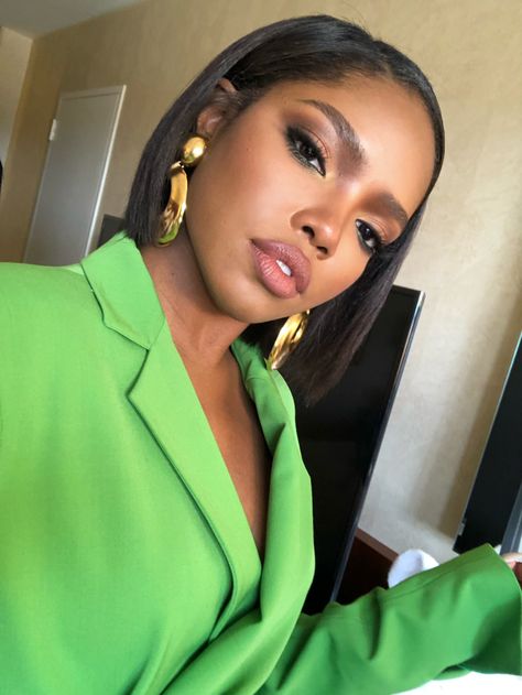 Makeup Ideas For Black Women, Ryan Destiny, Mekap Mata, Smink Inspiration, Dark Skin Makeup, Makeup For Black Women, Make Up Looks, Girls Makeup, Cute Makeup