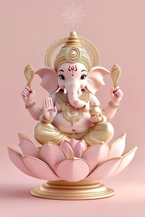 Wallpapers Ganesh Ji, Ganesh Ji Pic, Bappa Images Cute, Ganeshji Wallpaper, Cute Ganpati Bappa Wallpapers, Wallpaper Iphone God, Wallpaper Ganesh Ji, Oh My Friend Ganesha, Cute Ganesh Ji