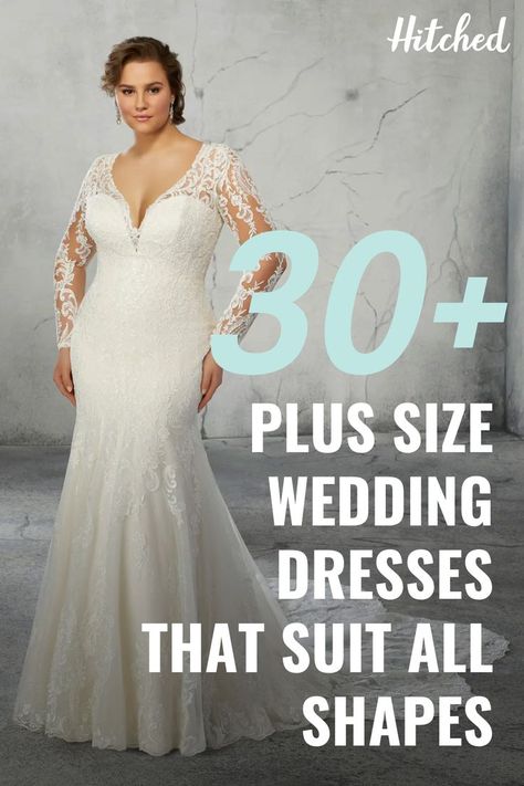 Wedding dress shopping should be a joy. For too long, however, there simply weren't enough plus size wedding dresses for curvier nearlyweds to choose from. Whilst there's still a long way to go, there is so much more choice with plus size bridal than there once was.

We've rounded up the most stunning plus size bridal gowns and wedding dresses that prove no one ever has to compromise on style, quality or their dream wedding dress because they require a bigger size Plus Size 2nd Wedding Dresses, Wedding Dresses Over Size, Wedding Dress For Oversize Women, Wedding Dresses For Fuller Figures, Plus Size Curvy Wedding Dress, Simple Elegant Wedding Gown Classy Bridal Collection, Wedding Gown Plus Size Full Figured, Beach Wedding Gown Plus Size, Full Body Wedding Dress