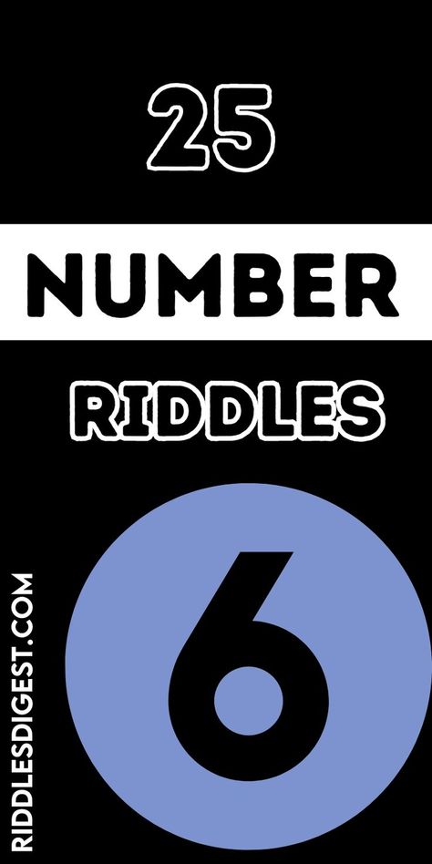 Unlock the fun with our "25 Number Riddles" on Pinterest! Perfect for kids and adults alike who love math and mysteries. Pin your favorites and share solutions with friends! Number Riddles With Answers, Number Riddles, Math Riddles With Answers, 25 Number, Best Riddles, The Number 4, Riddles For Kids, Math Riddles, Best Riddle