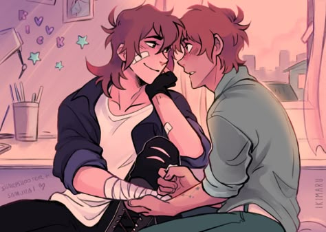 Lance And Keith, Keith And Lance, Lance X Keith, Klance Fanart, Keith Lance, College Au, Keith X Lance, Lance Mcclain, Klance Comics