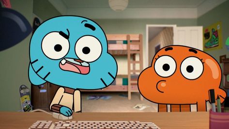 Amazing World Of Gumball Wallpapers, Gumball E Darwin, Gumball Darwin, Gumball And Darwin, Pc Wallpapers, Laptop Wallpapers, Amazing World Of Gumball, World Of Gumball, Pc Wallpaper