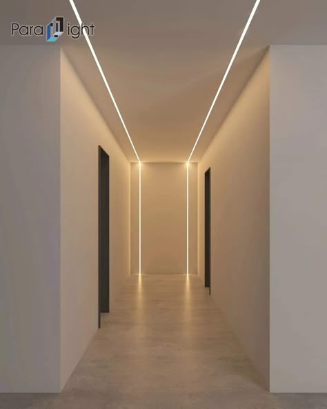 Modern Office Design Inspiration, Profile Light, Simple Ceiling Design, Led Aluminum Profile, New Ceiling Design, Corridor Design, Latest Living Room Designs, House Ceiling Design, Home Door Design