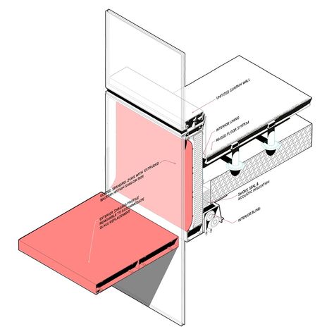 Gallery of The Beauty of Construction Details: A Conversation with @the_donnies - 2 Sketchup Layout, Wall Section Detail, Curtain Wall Detail, Steel Cladding, Detail Drawing, Window Drawing, Construction Documents, Industrial Design Sketch, Zaha Hadid Architects