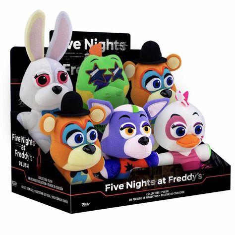 Bon Bon Fnaf, Fnaf Plushies, Fnaf Plush, Fnaf Merch, Freddy Plush, Pop Disney, Fnaf Sb, Mystery Minis, Fnaf Security Breach