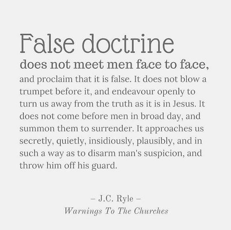 Biblical Discernment, Christian Quotes Deep, Identity Quotes, Jesus Quotes Bible, Powerful Christian Quotes, Reformed Quotes, False Doctrine, Prophet Quotes, 5 Solas