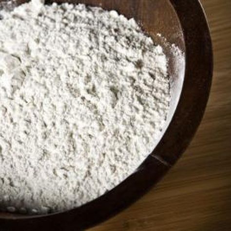 Flour, mixed with water and salt, makes pliable plaster. Potato Starch Substitute, Make Self Rising Flour, How To Make Plaster, Cake Flour Substitute, White Face Paint, Flour Substitute, Protein Oatmeal, Potato Flour, Diy Plaster