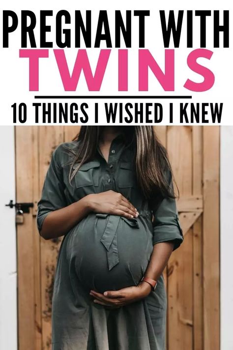 So, you just found out that you’re going to have twins! Congrats! Being pregnant with not only one but two babies is both exciting and mega-overwhelming.Here are my top 10 tips for an easier and more enjoyable twin pregnancy! Tips for being pregnant with twins. Pregnant with twins. How to prepare for twins. Twin mom Conceiving Twins Naturally, Twin Belly Bump, Twin Baby Must Haves, Twin Belly Progression, How To Get Pregnant With Twins, Twin Must Haves Baby Items, Twin Bump Progression, Twin Pregnant Belly, Twin Necessities