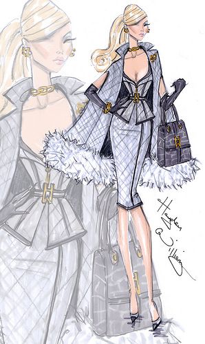 Hayden Williams for Fashion Royalty: 'It's All Business' Véronique Perrin Vintage Fashion Sketches, Fashion Design Inspiration, Fashion Dream Job, Hayden Williams, Fashion Drawing Sketches, Design Moda, Fashion Design Collection, Sketches Dresses, Fashion Sketchbook