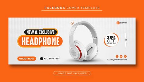 Web Banner Design Ads, Headphone Banner, Product Banner Design, Brand Banner, Banner Design Ideas, Sale Banner Design, Site Banner, Banner Product, Business And Advertising