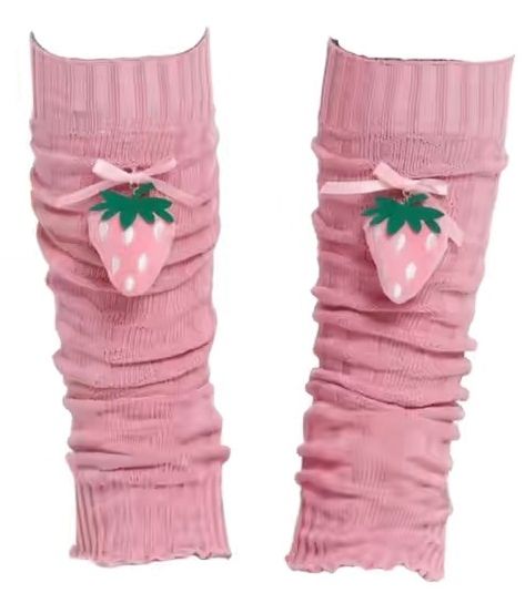 Y2k Leg Warmers Png, Pink Leg Warmers Aesthetic, Cutecore Leg Warmers, Strawberry Leg Warmers, Leg Warmers And Arm Warmers, Leg Warmers Aesthetic, Dr Outfits Shifting, Pngs Clothes, Kitty Headphones