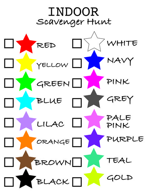 Classmate Scavenger Hunt, Colour Scavenger Hunt, Preschool Games Indoor, Therapist Activities, Grandma Camp Ideas, Preschool Color Theme, Toddler Scavenger Hunt, Color Scavenger Hunt, Kids Winter Activities