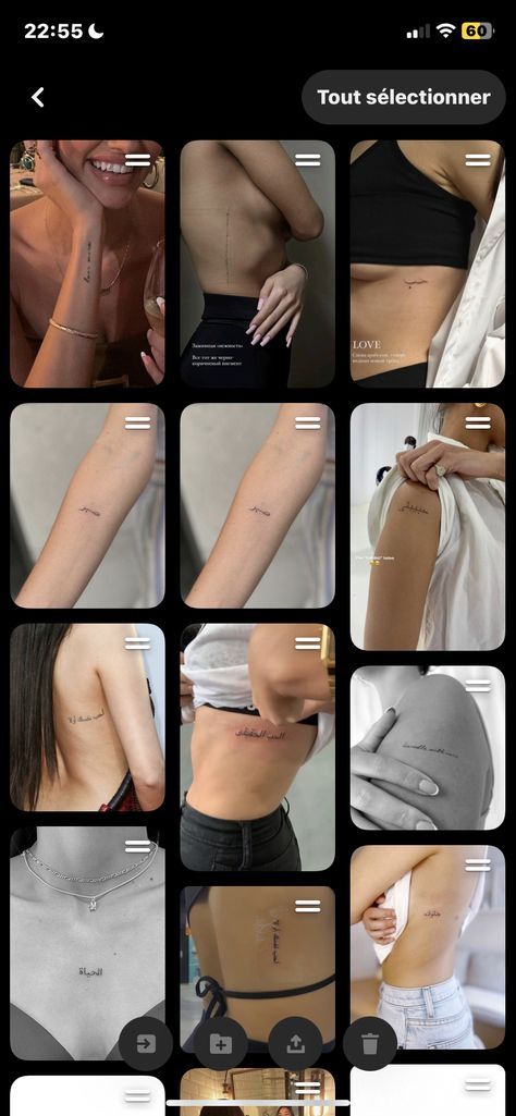 Dainty Tattoos Locations, Tattoo Ideas Female Hidden Places, Dainty Tattoo Spots, Cute Small Hidden Tattoos, Tiny Hidden Tattoos Spots, Cool Tattoo Locations For Women, Women’s Small Tattoo Placement, Areas For Tattoos For Women, Classy Places For Tattoos