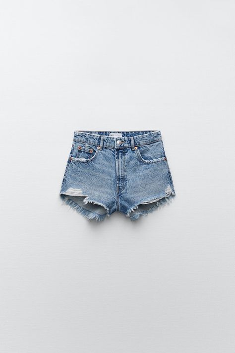 Ae Outfits, Zara Summer, Straight Fit Denim, Spring Break Outfit, Aesthetic Outfit Ideas, Summer Attire, Zara Shorts, Cute Preppy Outfits, Preppy Summer