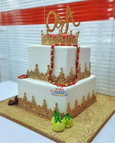 African Traditional Cake Designs, Nigerian Wedding Cake Designs, Traditional Marriage Cake Design, Traditional Marriage Cakes In Nigeria, Introduction Cakes In Nigeria, Simple Traditional Wedding Cake, Traditional Cakes African, Traditional Cakes Wedding, Igbo Traditional Wedding Cake