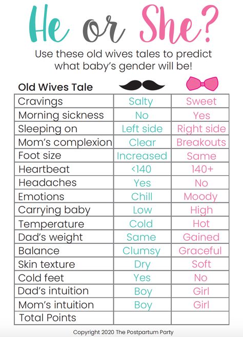 Print this old wives tales gender quiz to have guests predict if baby will be a he or she at your gender reveal party or baby shower! Includes 16 old wives tales for predicting your baby's gender! #gender #pregnancy #genderreveal #babyshower Gender Prediction Quiz, Old Wives Tales Gender Prediction, Wives Tales Gender Prediction, Gender Quiz, Baby Gender Predictor, Old Wives Tales Gender, Gender Predictor, Baby Gender Prediction, Simple Gender Reveal