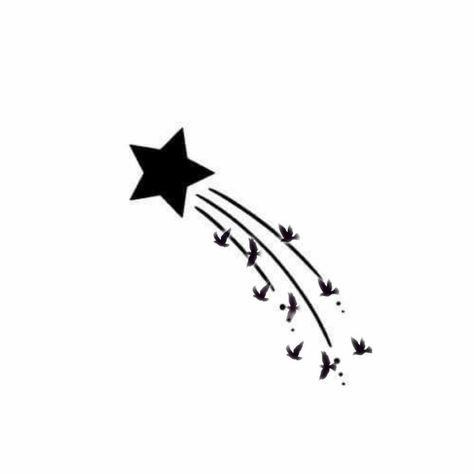 Feminine Tattoo Ideas, Stars Tattoo, Feminine Tattoo, Bird Tattoo, Feminine Tattoos, Star Tattoos, Birds Tattoo, Leaf Tattoos, Maple Leaf Tattoo