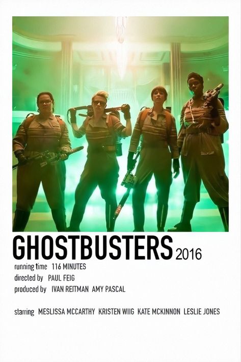 Ghostbusters 2016 Poster, Ghost Busters Movie Poster, Ghostbusters Movie Poster, Ghostbusters Pictures, Ghostbusters Poster, October Movies, Halloween Films, Fall Movies, Ghostbusters 2016