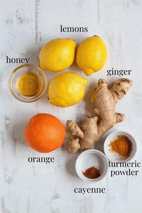 Ginger Shots Recipe, Healthy Shots, Health Shots, Ginger Shot Recipe, Ginger Shots, Healthy Juicer Recipes, Resep Smoothie, Healthy Juice Drinks, Ginger Shot