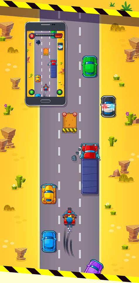 Race Illustration, Car Racing Game, Runner Games, Game 2d, Car Game, Vector Game, Game Environment, Game Ui Design, Games Art