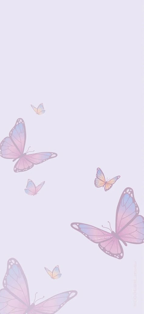 Butterfly Pastel, Butterfly Purple, Butterfly Wallpaper Backgrounds, Butterfly Wallpaper Iphone, Whatsapp Wallpaper, Purple Wallpaper Iphone, Hippie Wallpaper, Iphone Wallpaper Tumblr Aesthetic, Phone Wallpaper Patterns