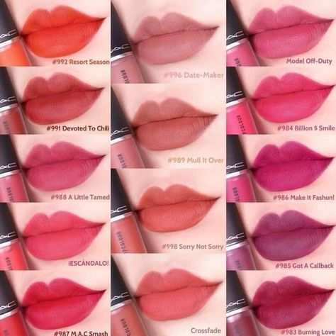 Mac Powder Kiss Liquid Lipstick Swatches, Mac Powder Kiss Liquid Lipcolour, Mac Liquid Lipstick, Mac Powder Kiss Liquid, Pretty Lipstick Colors, Mac Lipstick Collection, Mac Powder Kiss Lipstick, Matte Make Up, Best Mac Lipstick